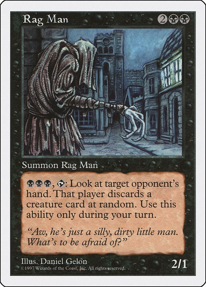 Image for Rag Man [Fifth Edition] - Magic: The Gathering