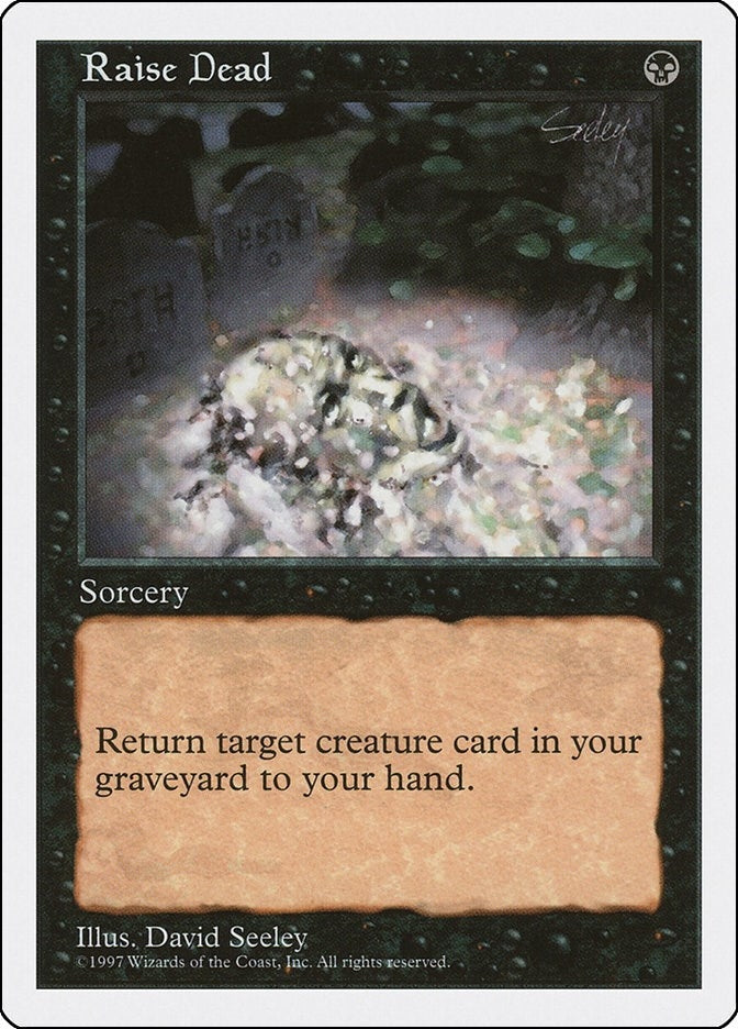 Image for Raise Dead [Fifth Edition] - Magic: The Gathering