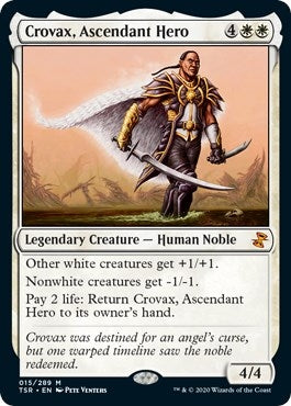 Image for Crovax, Ascendant Hero (15) [Time Spiral: Remastered] - Magic: The Gathering