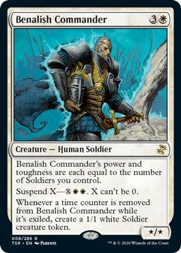 Image for Benalish Commander (8) [Time Spiral: Remastered] - Magic: The Gathering