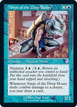 Image for Ninja of the Deep Hours (313) [Time Spiral: Remastered] - Magic: The Gathering