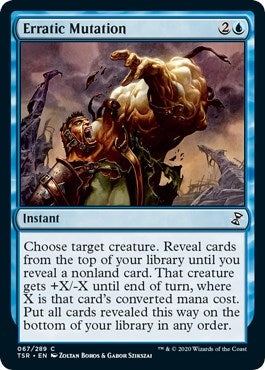 Image for Erratic Mutation (67) [Time Spiral: Remastered] - Magic: The Gathering