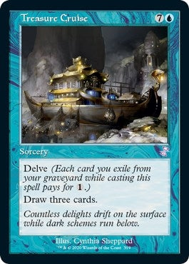 Image for Treasure Cruise (319) [Time Spiral: Remastered] - Magic: The Gathering