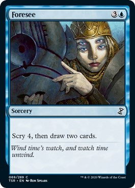 Image for Foresee (69) [Time Spiral: Remastered] - Magic: The Gathering