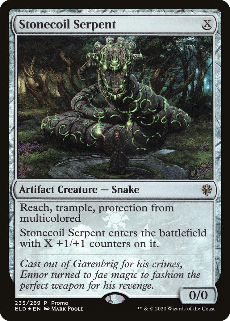 Image for Stonecoil Serpent (235) [Media Promos] - Magic: The Gathering