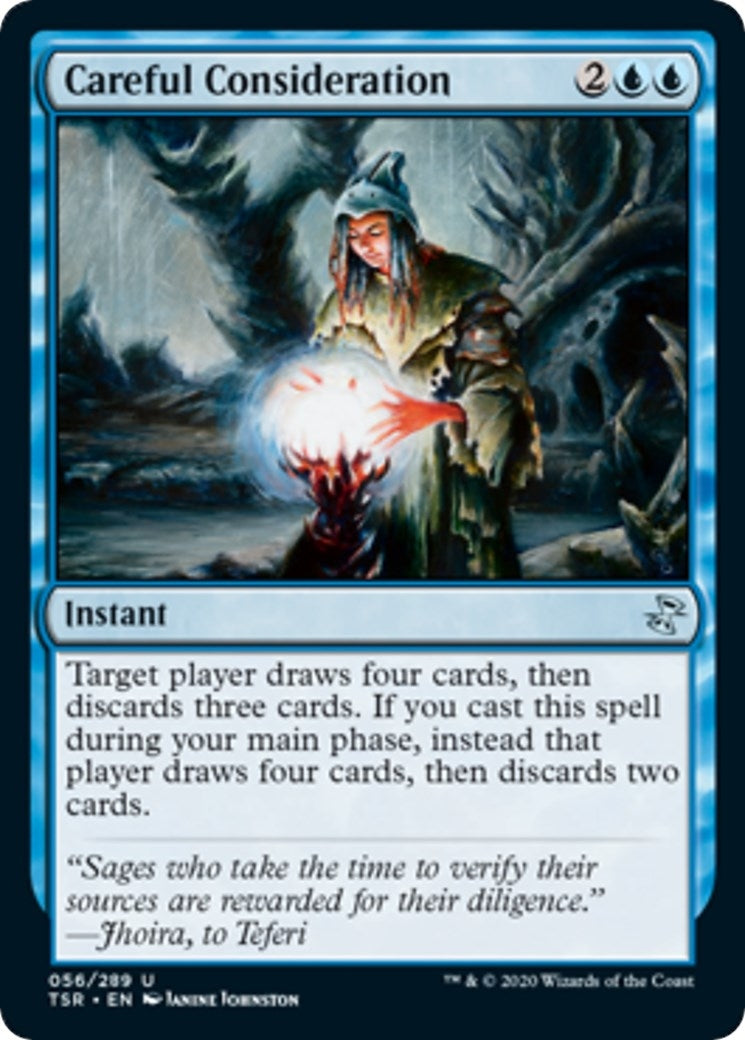 Image for Careful Consideration (56) [Time Spiral: Remastered] - Magic: The Gathering
