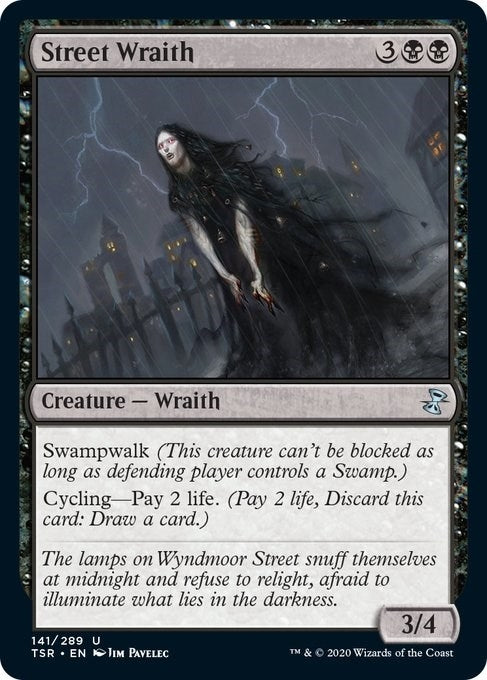 Image for Street Wraith (141) [Time Spiral: Remastered] - Magic: The Gathering