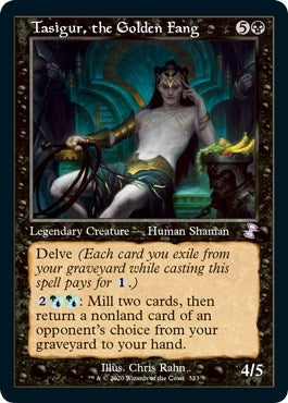 Image for Tasigur, the Golden Fang (333) [Time Spiral: Remastered] - Magic: The Gathering