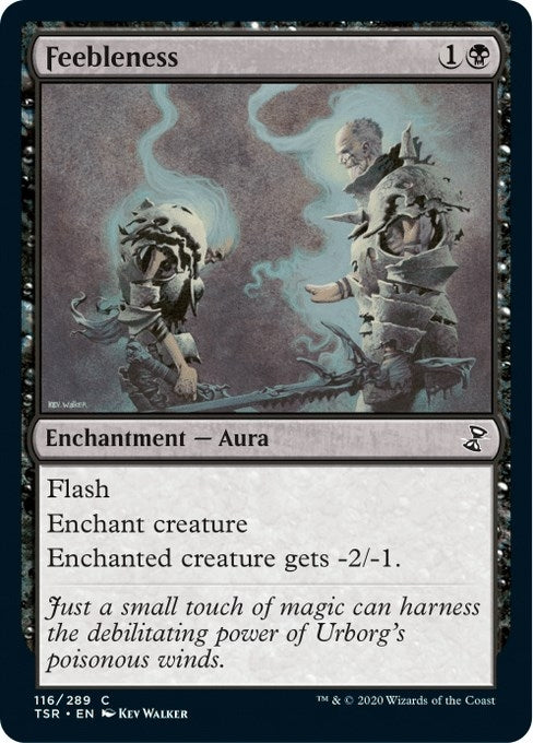 Image for Feebleness (116) [Time Spiral: Remastered] - Magic: The Gathering