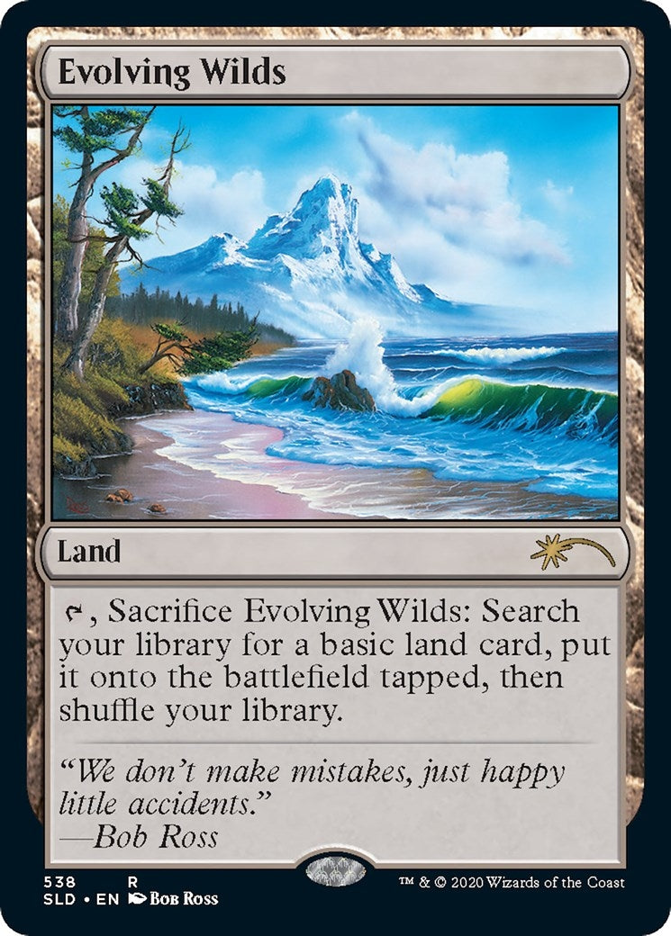 Image for Evolving Wilds (Bob Ross) (538) [Secret Lair Drop Series] - Magic: The Gathering