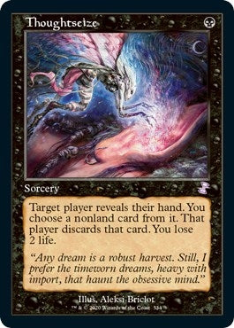 Image for Thoughtseize (334) [Time Spiral: Remastered] - Magic: The Gathering