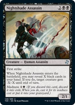 Image for Nightshade Assassin (128) [Time Spiral: Remastered] - Magic: The Gathering