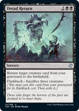 Image for Dread Return (111) [Time Spiral: Remastered] - Magic: The Gathering