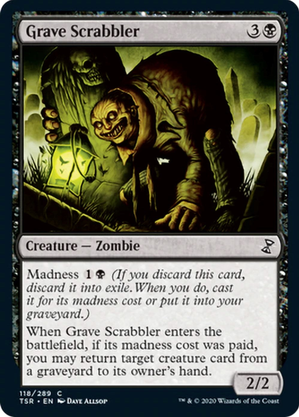 Image for Grave Scrabbler (118) [Time Spiral: Remastered] - Magic: The Gathering