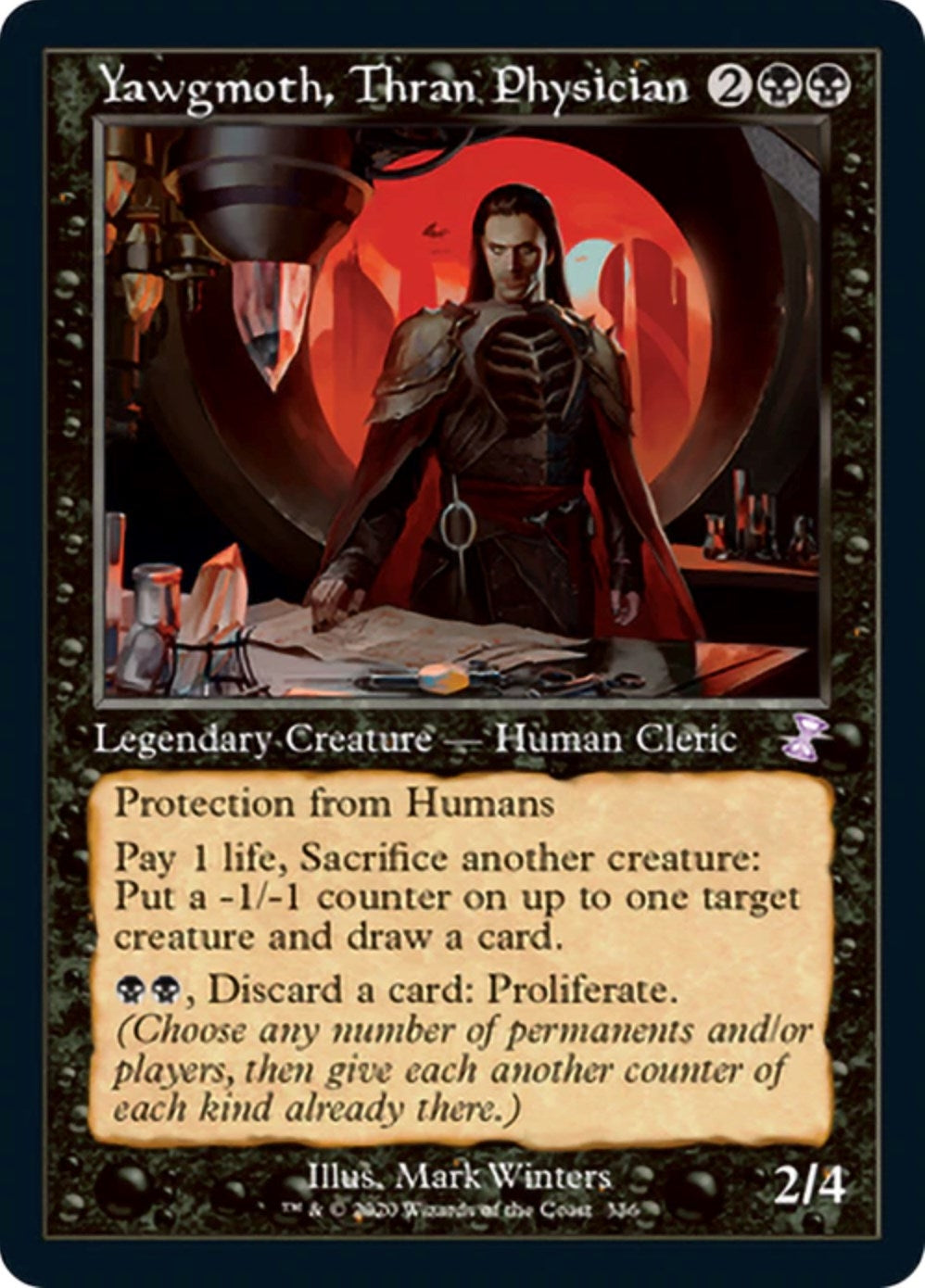 Image for Yawgmoth, Thran Physician (336) [Time Spiral: Remastered] - Magic: The Gathering