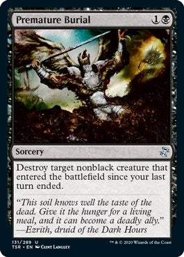 Image for Premature Burial (131) [Time Spiral: Remastered] - Magic: The Gathering