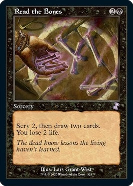 Image for Read the Bones (328) [Time Spiral: Remastered] - Magic: The Gathering