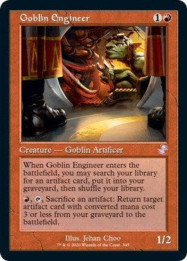 Image for Goblin Engineer (345) [Time Spiral: Remastered] - Magic: The Gathering