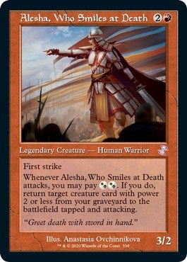 Image for Alesha, Who Smiles at Death (338) [Time Spiral: Remastered] - Magic: The Gathering