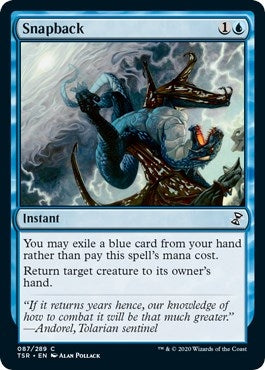 Image for Snapback (87) [Time Spiral: Remastered] - Magic: The Gathering