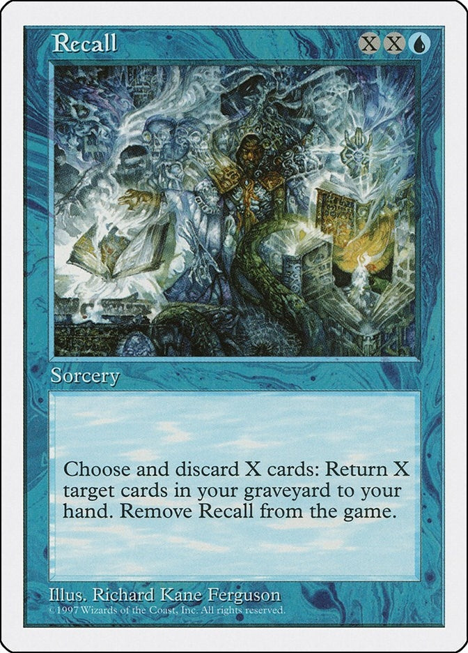 Image for Recall [Fifth Edition] - Magic: The Gathering
