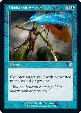 Image for Disdainful Stroke (307) [Time Spiral: Remastered] - Magic: The Gathering