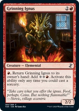 Image for Grinning Ignus (168) [Time Spiral: Remastered] - Magic: The Gathering