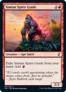 Image for Simian Spirit Guide (190) [Time Spiral: Remastered] - Magic: The Gathering
