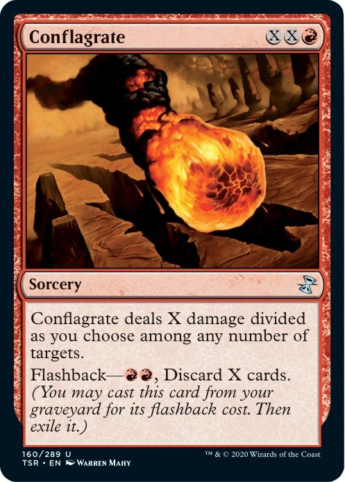 Image for Conflagrate (160) [Time Spiral: Remastered] - Magic: The Gathering