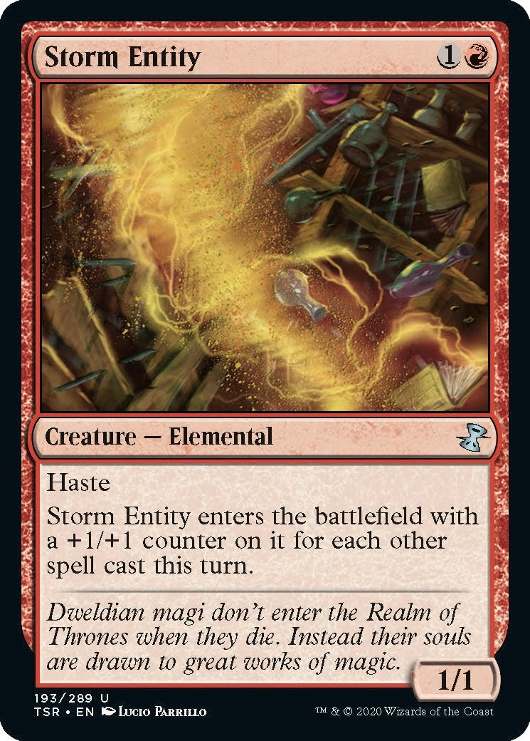 Image for Storm Entity (193) [Time Spiral: Remastered] - Magic: The Gathering
