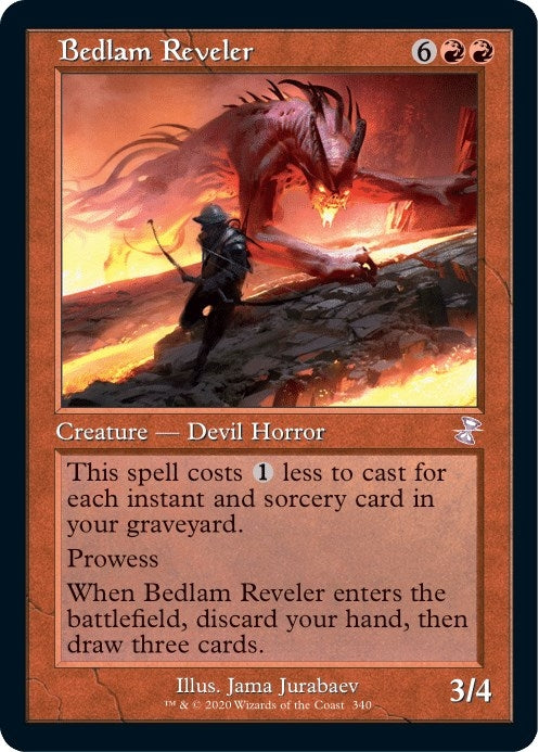 Image for Bedlam Reveler (340) [Time Spiral: Remastered] - Magic: The Gathering