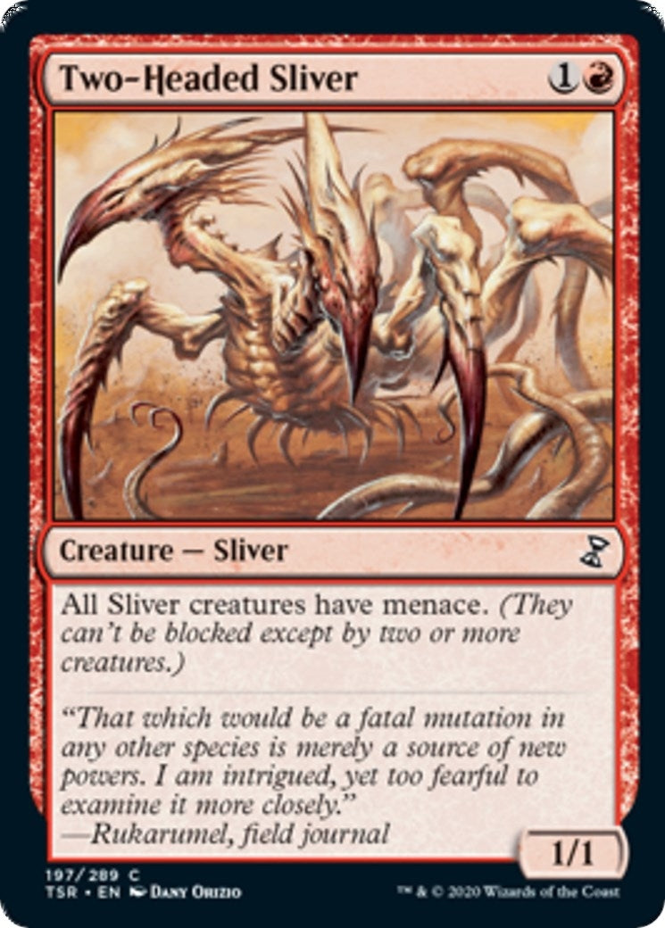 Image for Two-Headed Sliver (197) [Time Spiral: Remastered] - Magic: The Gathering