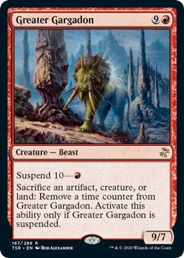 Image for Greater Gargadon (167) [Time Spiral: Remastered] - Magic: The Gathering