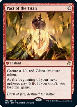 Image for Pact of the Titan (179) [Time Spiral: Remastered] - Magic: The Gathering