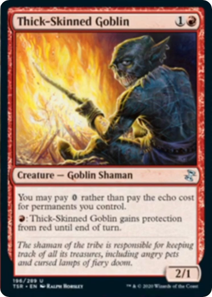 Image for Thick-Skinned Goblin (196) [Time Spiral: Remastered] - Magic: The Gathering