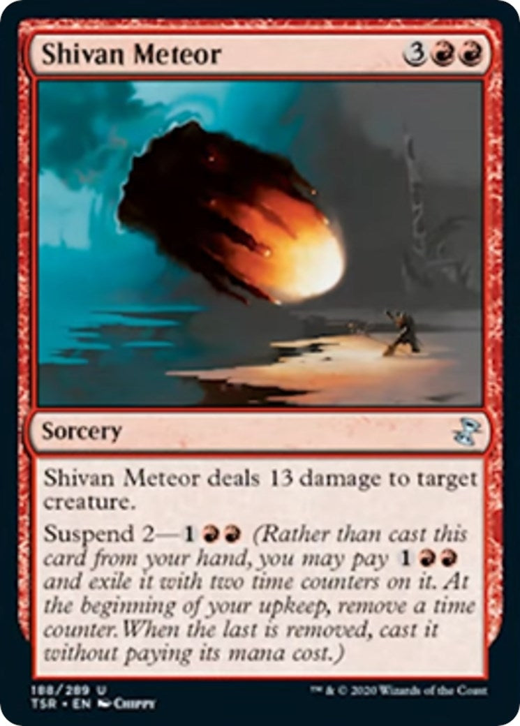 Image for Shivan Meteor (188) [Time Spiral: Remastered] - Magic: The Gathering