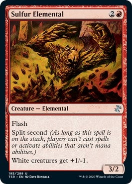Image for Sulfur Elemental (195) [Time Spiral: Remastered] - Magic: The Gathering