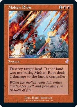 Image for Molten Rain (348) [Time Spiral: Remastered] - Magic: The Gathering