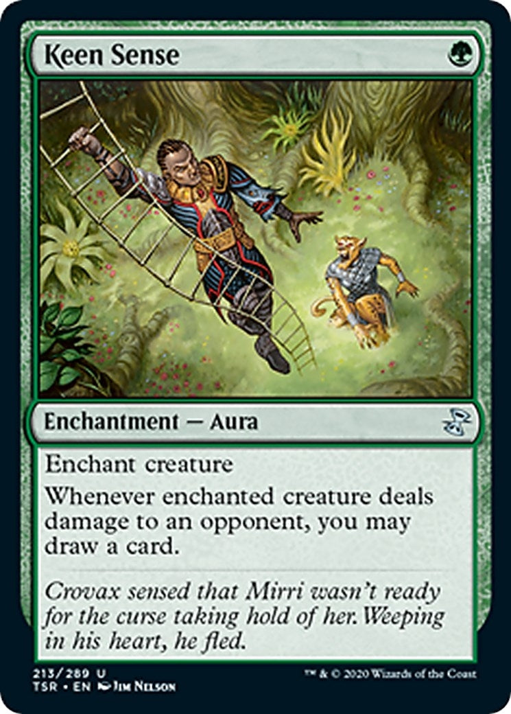 Image for Keen Sense (213) [Time Spiral: Remastered] - Magic: The Gathering