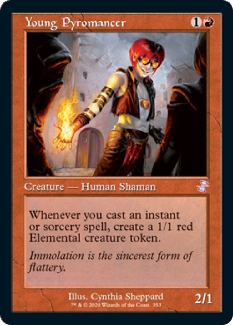 Image for Young Pyromancer (353) [Time Spiral: Remastered] - Magic: The Gathering