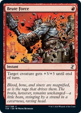Image for Brute Force (157) [Time Spiral: Remastered] - Magic: The Gathering