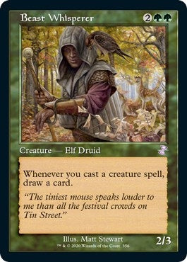 Image for Beast Whisperer (356) [Time Spiral: Remastered] - Magic: The Gathering