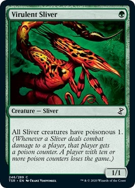 Virulent Sliver (246) [Time Spiral: Remastered]