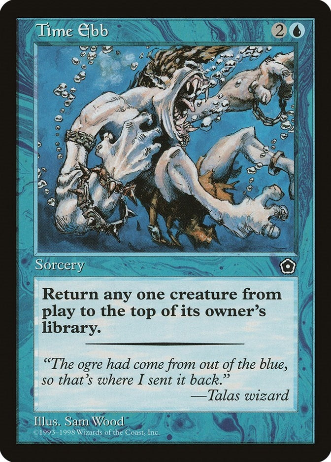 Image for Time Ebb [Portal Second Age] - Magic: The Gathering