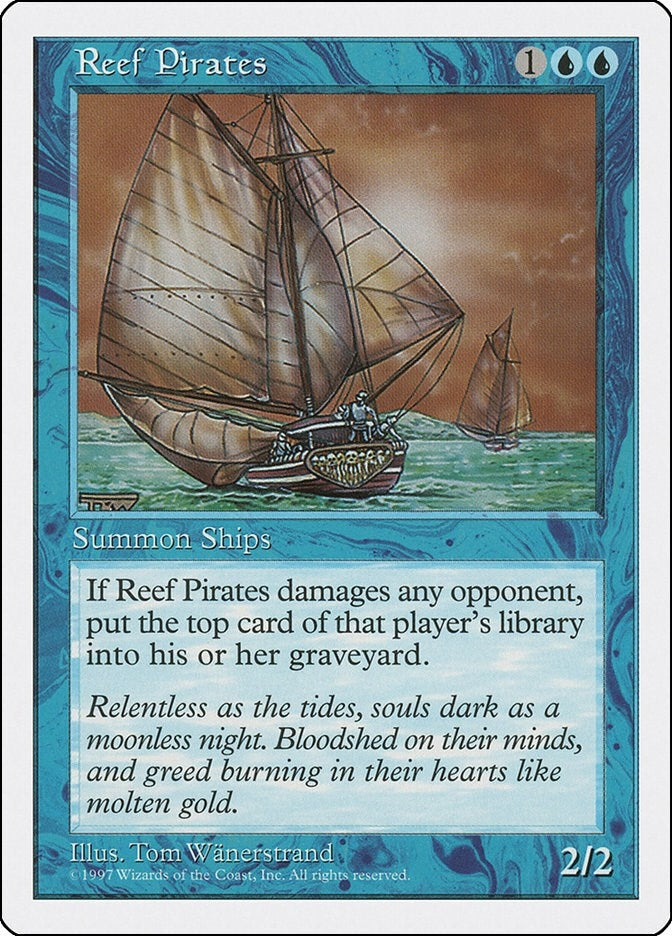 Image for Reef Pirates [Fifth Edition] - Magic: The Gathering