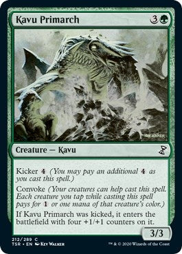 Image for Kavu Primarch (212) [Time Spiral: Remastered] - Magic: The Gathering