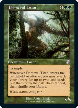 Image for Primeval Titan (365) [Time Spiral: Remastered] - Magic: The Gathering