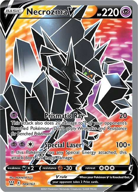 Image for Necrozma V (Full Art) (149/163) [SWSH05: Battle Styles] - Pokemon