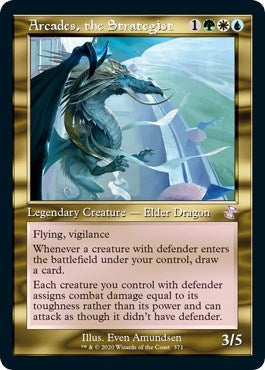 Image for Arcades, the Strategist (371) [Time Spiral: Remastered] - Magic: The Gathering
