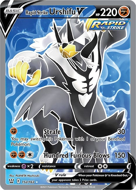 Image for Rapid Strike Urshifu V (Full Art) (152/163) [SWSH05: Battle Styles] - Pokemon